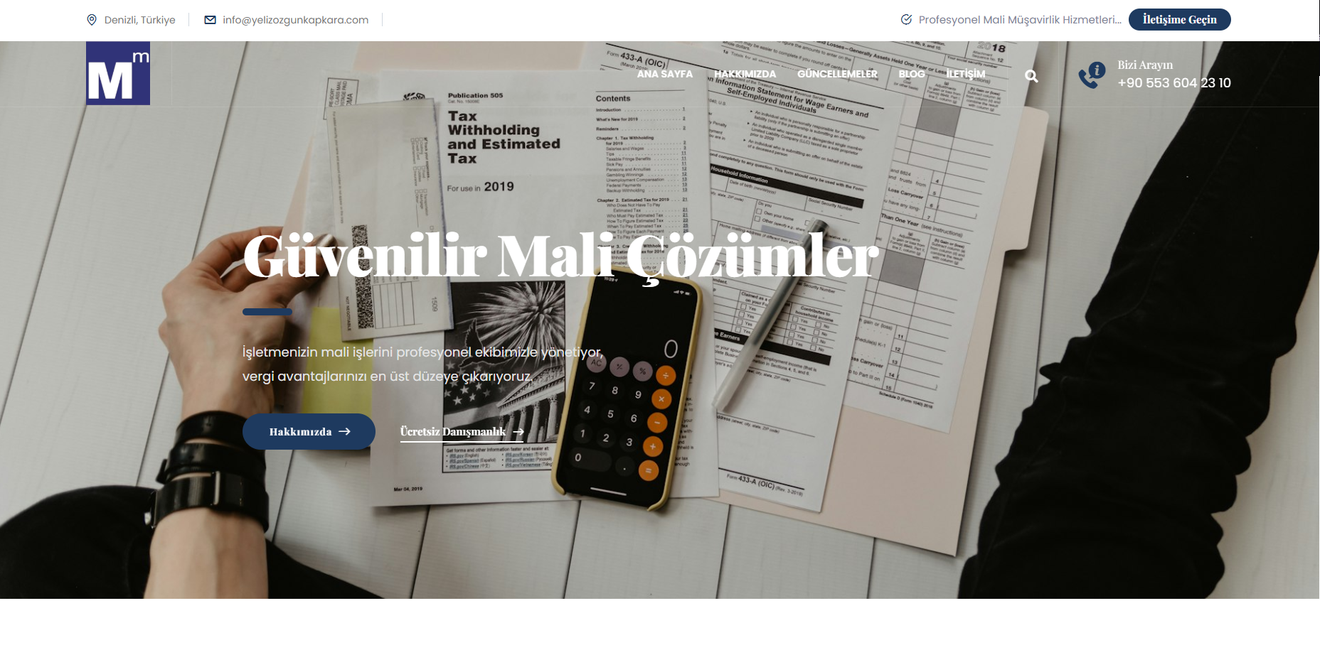 Mali Müşavir Yeliz Özgün